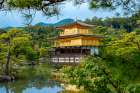Kinkaku-Ji Golden Pavilion, Kyoto, Japan Art Print